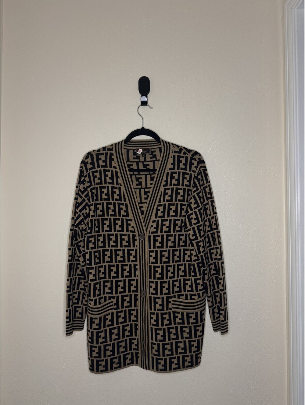 Fendi Sweater Brown Size 38